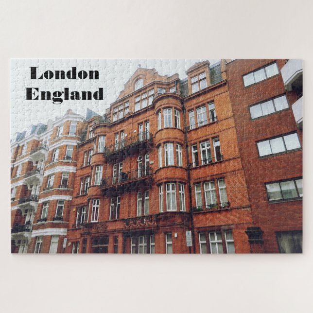 LONDON ENGLAND JIGSAW PUZZLE (Horizontal)