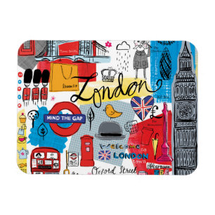 London, England Magnet