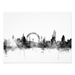 London England Skyline Photo Print