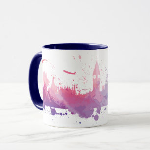London England Skyline Splash Mug