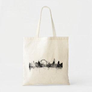 London England Skyline Tote Bag