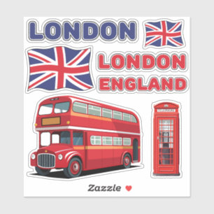 London England stickers
