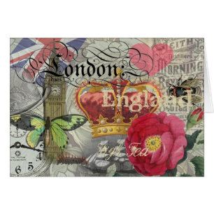 London England Travel Vintage Europe Art