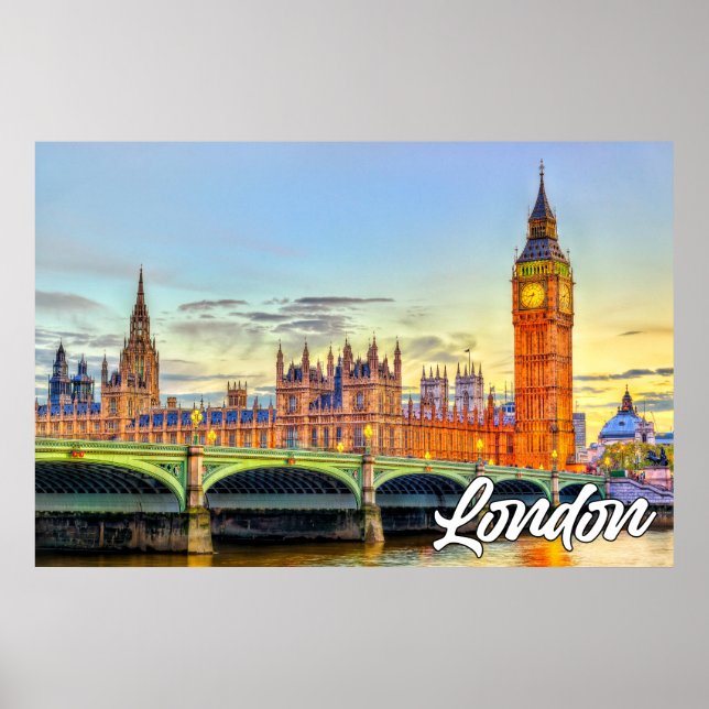 London, England, United Kingdom Poster (Front)