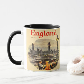 London England Vintage Style Big Ben Mug