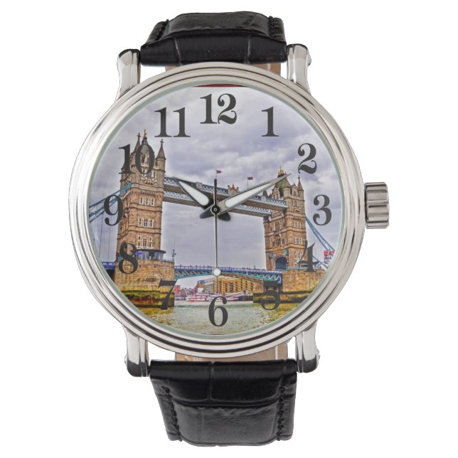 London, England's Historic Tower Bridge Watch (Front)