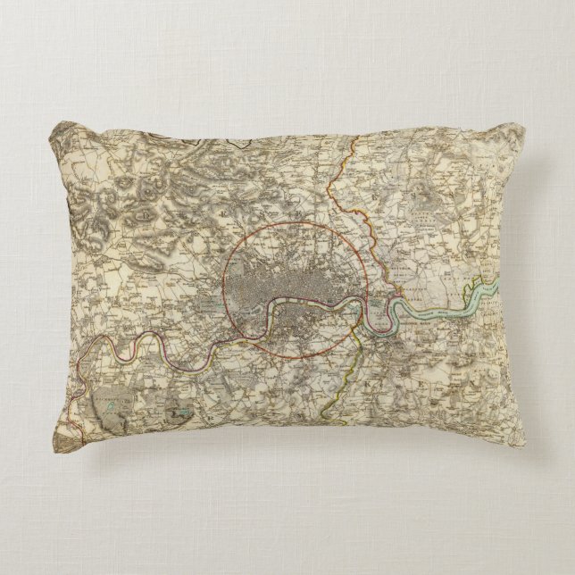 London environments accent pillow (Front)