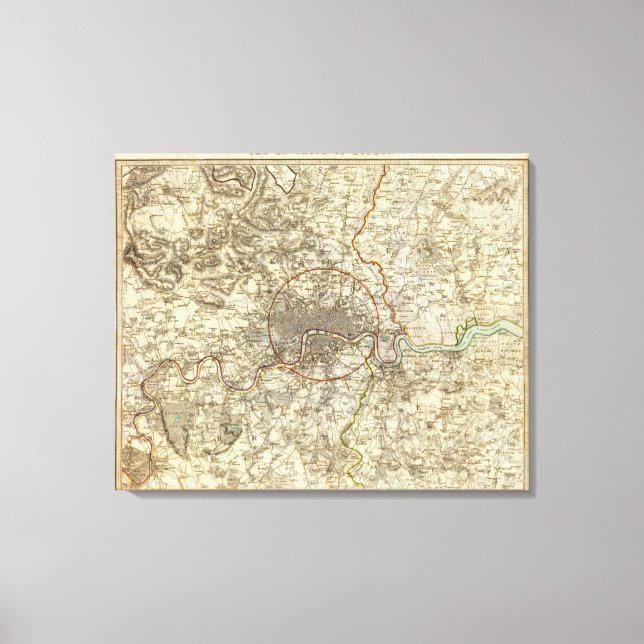 London environments canvas print (Front)