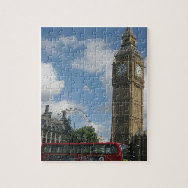 London Eye & Big Ben Jigsaw Puzzle (Vertical)