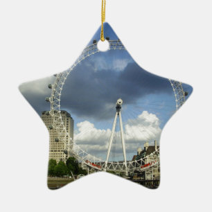 London Eye Ceramic Ornament