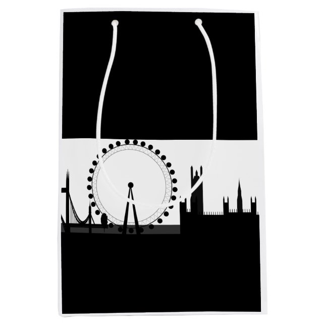 London Eye City Ferris Wheel England Cadeau Sac (Devant)