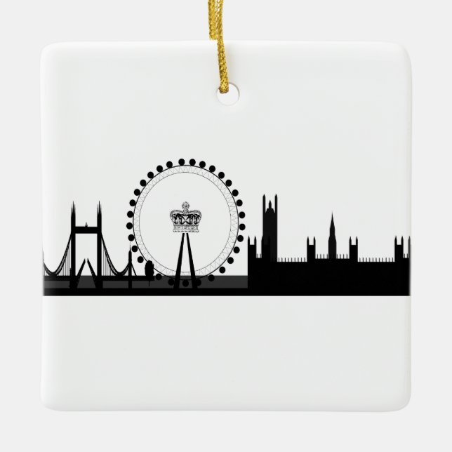 London Eye Decoration Ornament (Front)