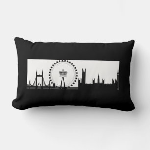 London Eye Ferris Wheel Skyline London Pillow