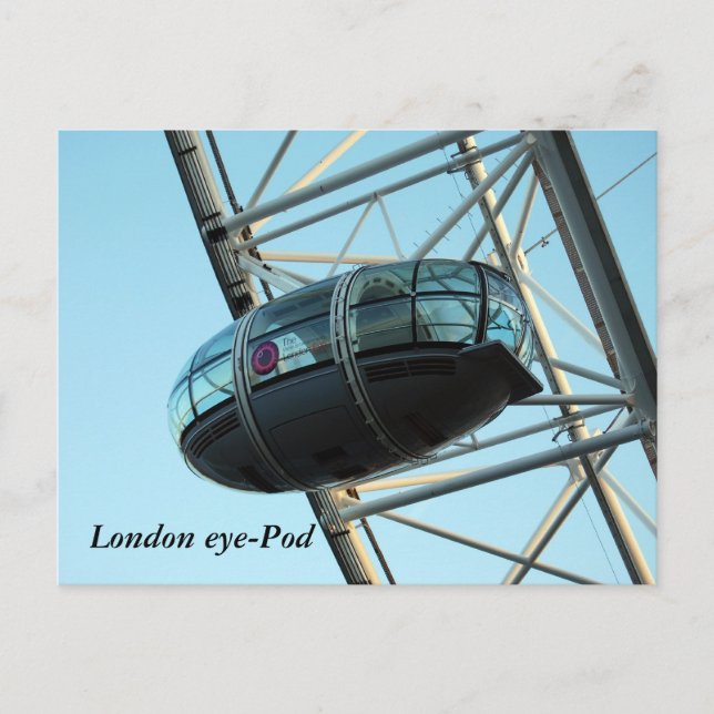 London eye-Pod Postcard (Front)