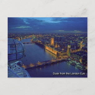 London eye postcard