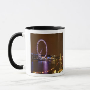 London Eye, River Thames and lights from Mug