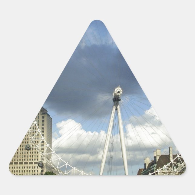 London Eye Triangle Sticker (Front)