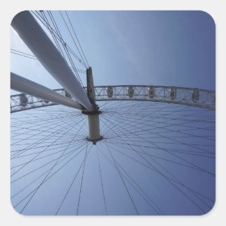 London Ferris Wheel Square Sticker