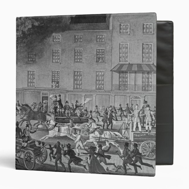 London Fire Engines Binder (Front/Inside)