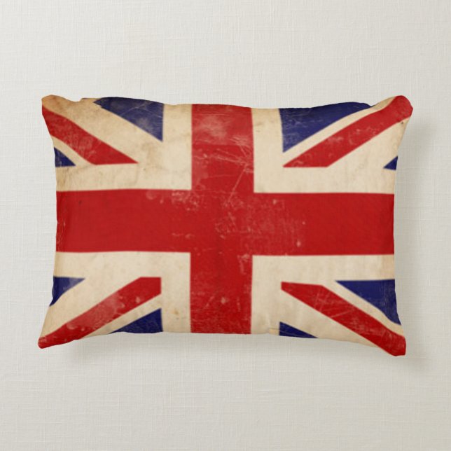 LONDON FLAG DECORATIVE PILLOW (Back)