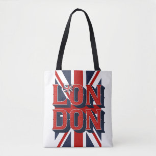 London Flag Tote Bag