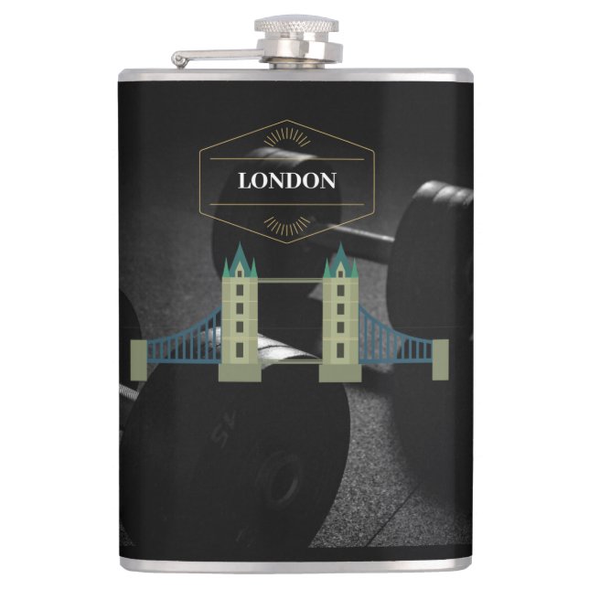 London  Flask (Front)