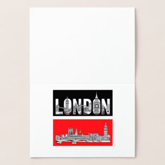 LONDON FOIL CARD