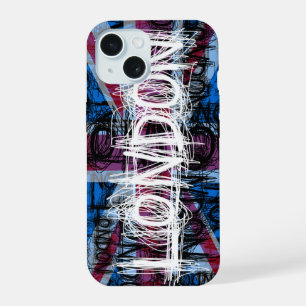 London Graffiti Scratch iPhone Case