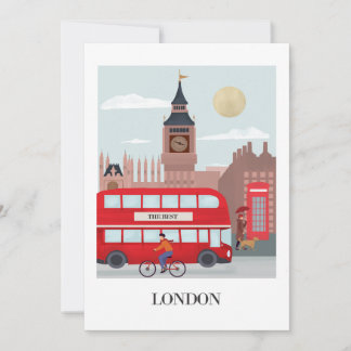 London greeting card