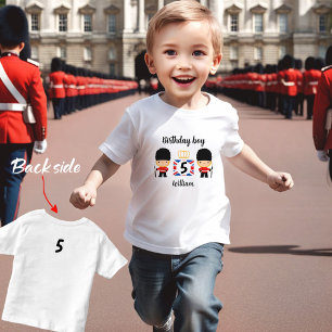 London Guards Boy Name British Birthday Toddler T-shirt