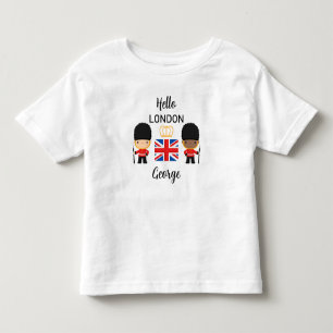 London Guards Mixed Skin Boy Name British England Toddler T-shirt
