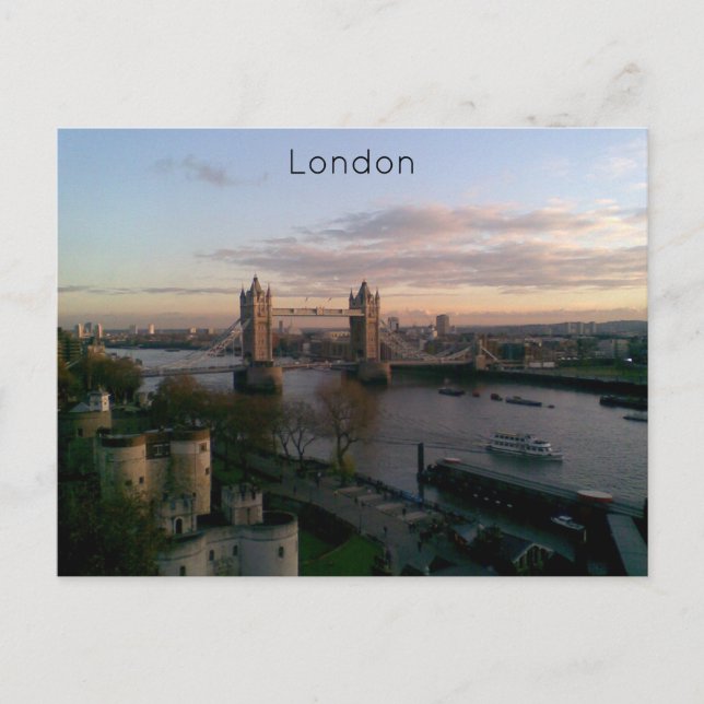 London Holiday Postcard (Front)