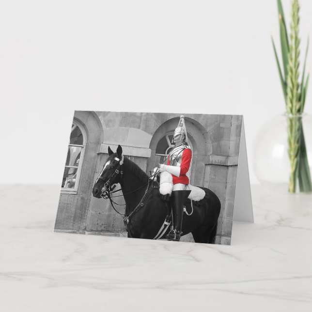 London Horse Guard Card (Front)