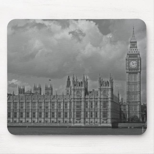 London Houses of Parliament & Big Ben Mouse Pad (Front)