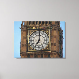 London, Houses of Parliament Canvas Print