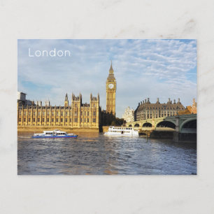 London - Houses of Parliament Holiday Postcard