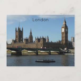 London - Houses of Parliament Holiday Postcard
