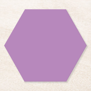 London Hue,Opera Mauve,Pale Purple, Paper Coaster