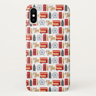 London Icon Collage iPhone X Case