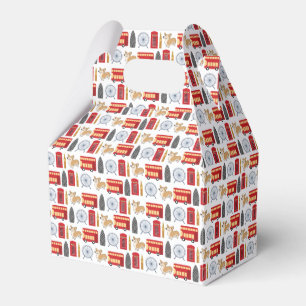 London Icon Collage Favor Box