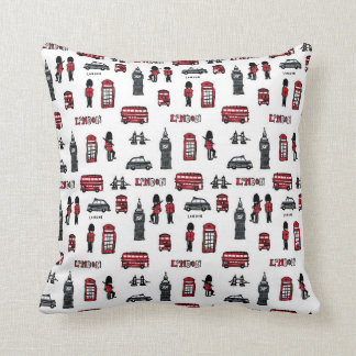 London icons throw pillow