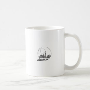 London in a glass ball . coffee mug