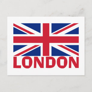 London in Red Postcard