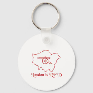 London Is Red Arsenal Keychain