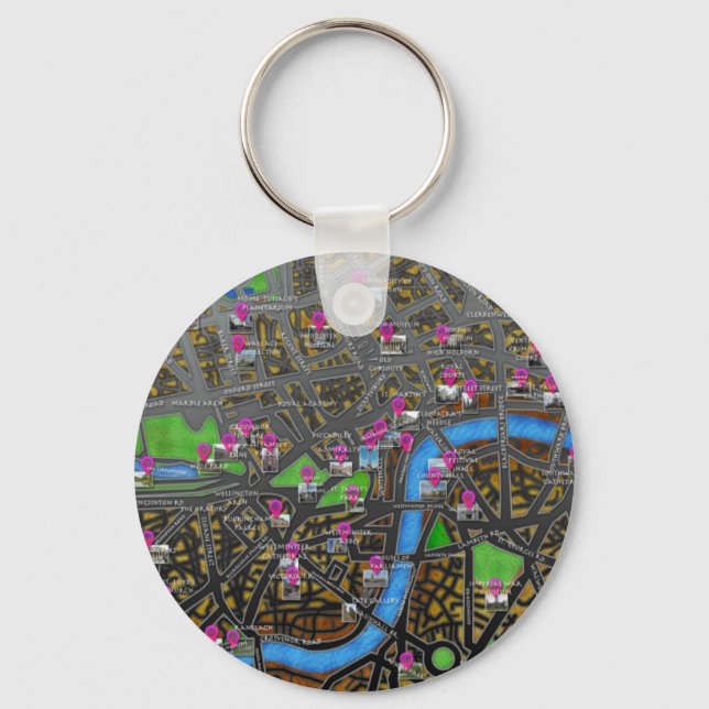 London Keychain (Front)