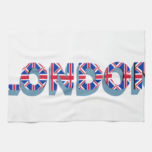 London Kitchen Towel (Horizontal)