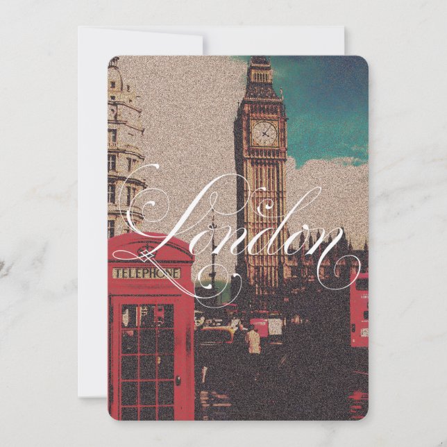 London Landmark Vintage Photo (Front)