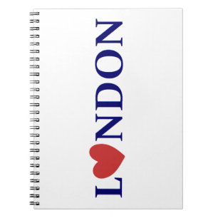 London love notebook