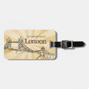 London Luggage Tag