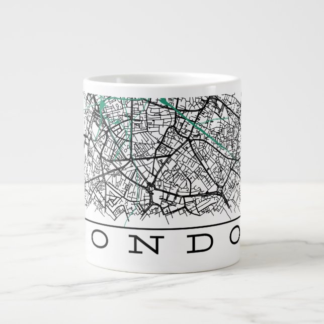 London Map Mug (Front)